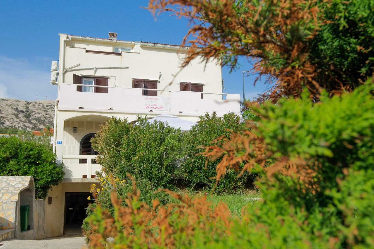 Villa Lavanda Pag Town Bagian luar foto