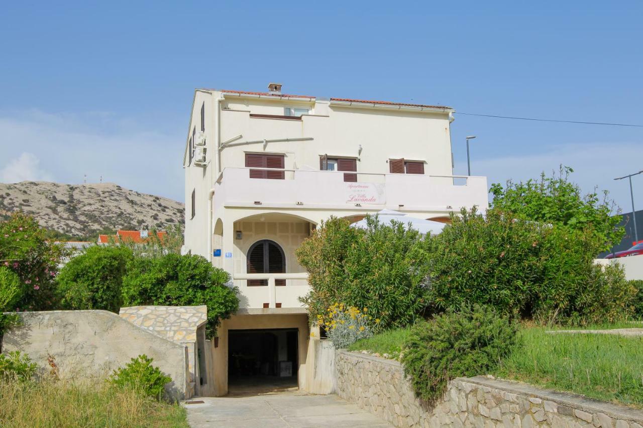 Villa Lavanda Pag Town Bagian luar foto